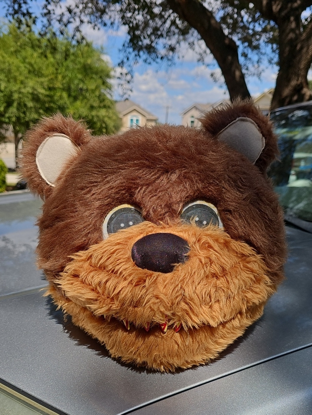 Spirit Halloween Creepy Teddy Bear Mask